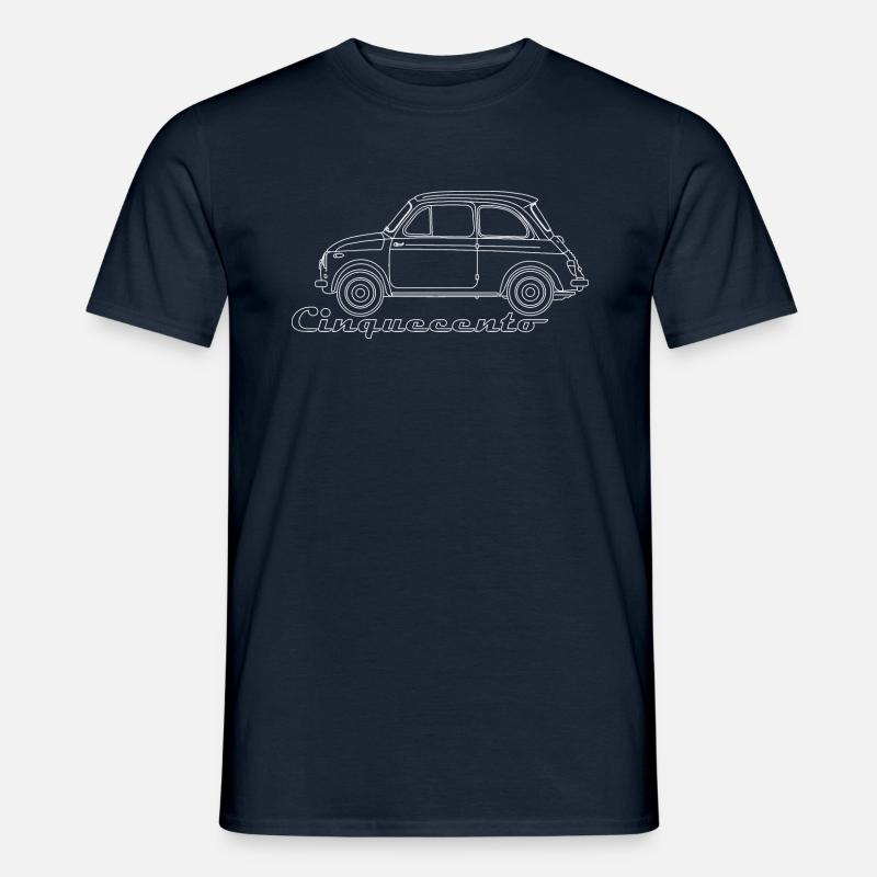 Cinquecento - Männer T-Shirt - Navy