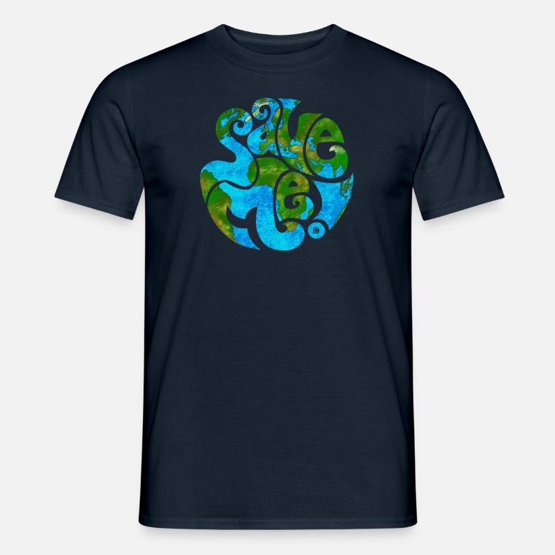 Save Me! - Männer T-Shirt - Navy