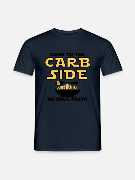 carbs.ai - Men's T-Shirt - navy