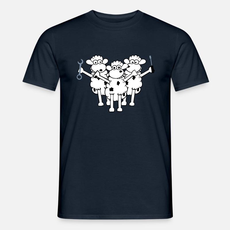 mechanikaeaeaergruppe_3f - Männer T-Shirt - Navy