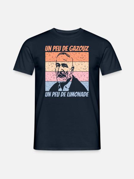 Un peu de gazouz un peu de limonade - T-shirt homme - marine