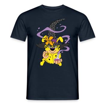 Marsupilamie Design Halloween - Männer T-Shirt - Navy - Vorne - AI Model Male 178 light (178cm)