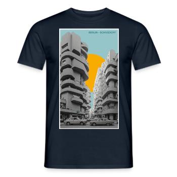 Bohnsdorf - Männer T-Shirt - Navy - Vorne - AI Model Male 178 light (178cm)