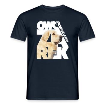 Owczarek Podhalanski I - Männer T-Shirt - Navy - Vorne - AI Model Male 178 light (178cm)