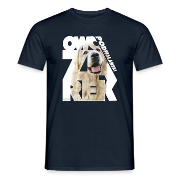 Owczarek Podhalanski III - Männer T-Shirt - Navy - Vorne - AI Model Male 178 light (178cm)