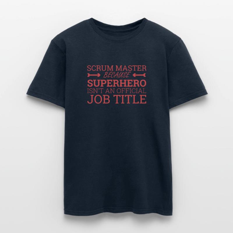 « Scrum Master Superhero | » Scrum Master" » T-shirt homme