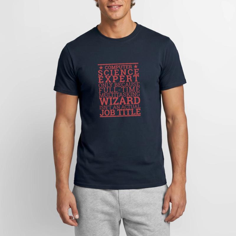 "Computer Science Expert Wizard | Computer Science" Men’s T-shirt