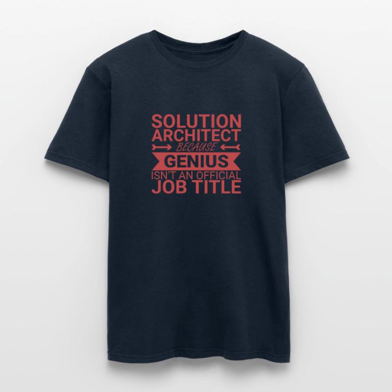 Solution Architect Genius | Solution Architecture Männer T-Shirt