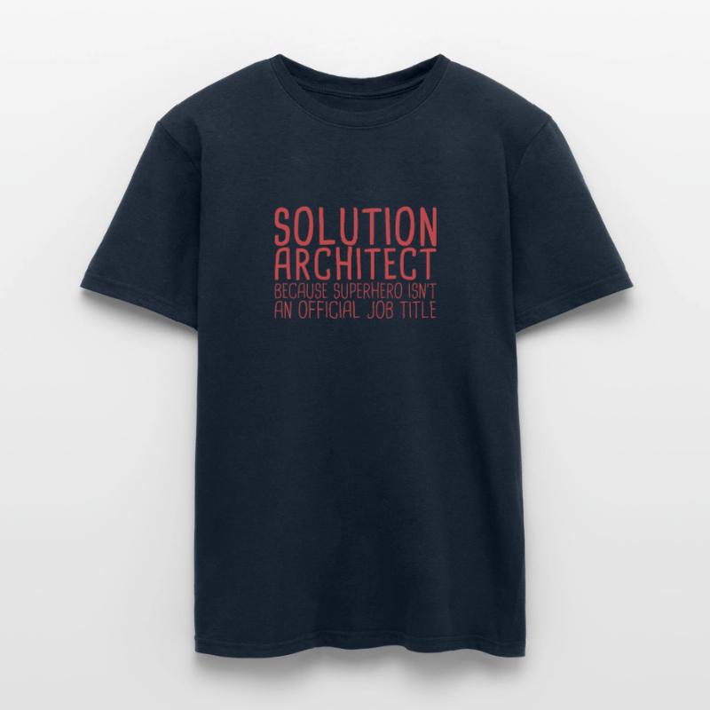 Solution Architect Superhero|Solution Architecture Männer T-Shirt