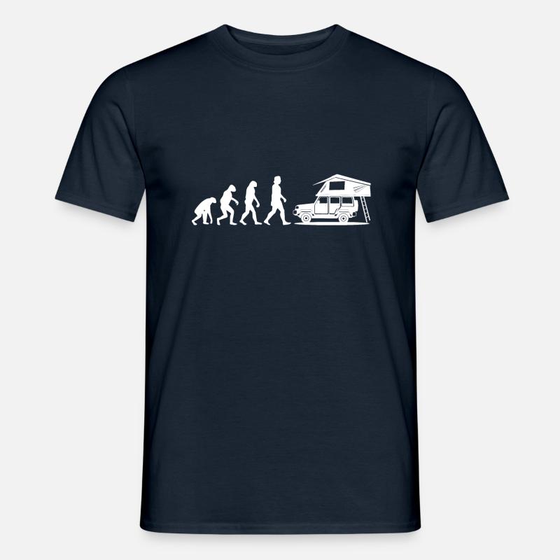 Dachzelt Evolution 4x4 Geschenk - Männer T-Shirt - Navy