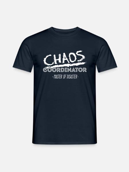 Chaos Coordinator 1C -Farbwechsel - Männer T-Shirt - Navy