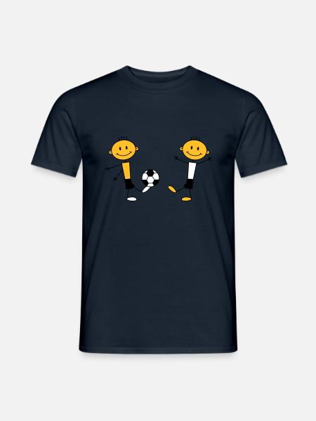 Play Soccer Boys - Men's T-Shirt - navy