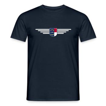 North Carolina Fan T-Shirt – Stylisch & Einzigarti - Männer T-Shirt - Navy - Vorne - AI Model Male 178 light (178cm)