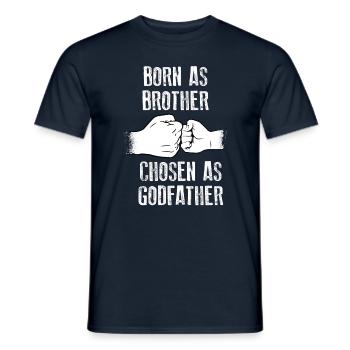 Godfather - Men's T-Shirt - navy - Front - AI Model Male 178 light (178cm)