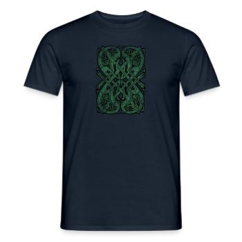 Celtic symbol - Men's T-Shirt - navy - Front - AI Model Male 178 light (178cm)