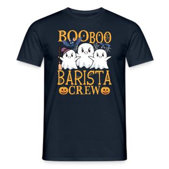 Barista uu Drôle barista - T-shirt homme - marine - Devant - AI Model Male 178 light (178cm)