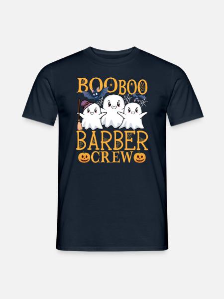 Friseur uu Lustiger Friseur - Männer T-Shirt - Navy