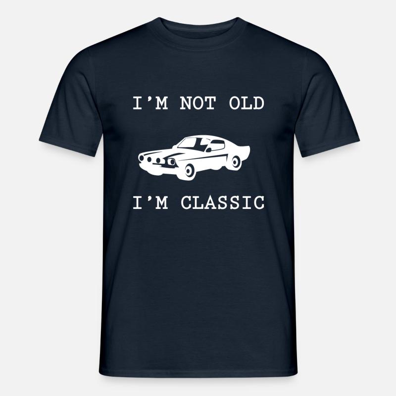 Classic Car - Männer T-Shirt - Navy
