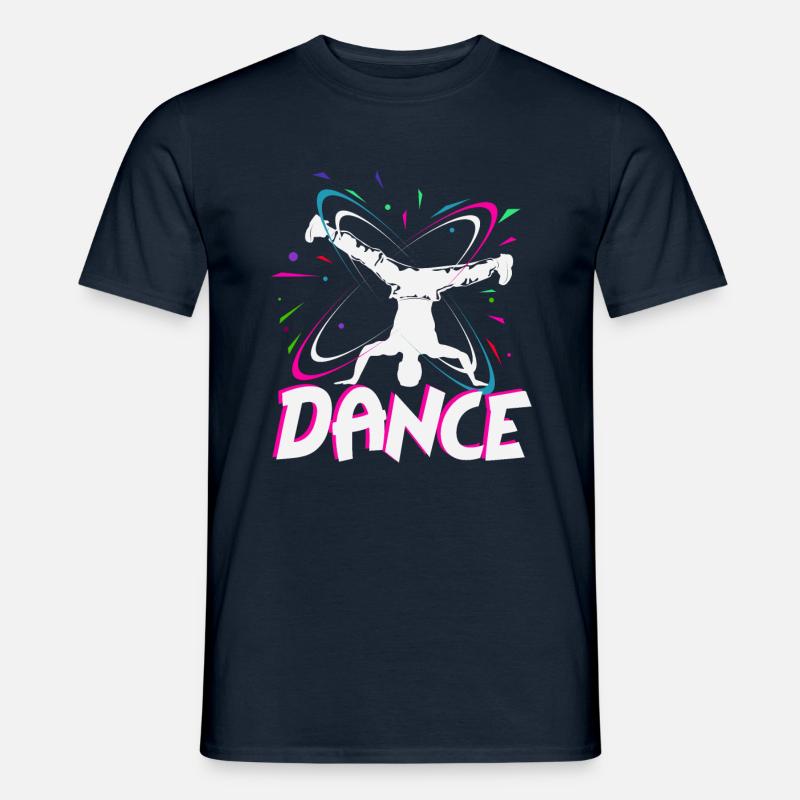Breakdancer - Männer T-Shirt - Navy
