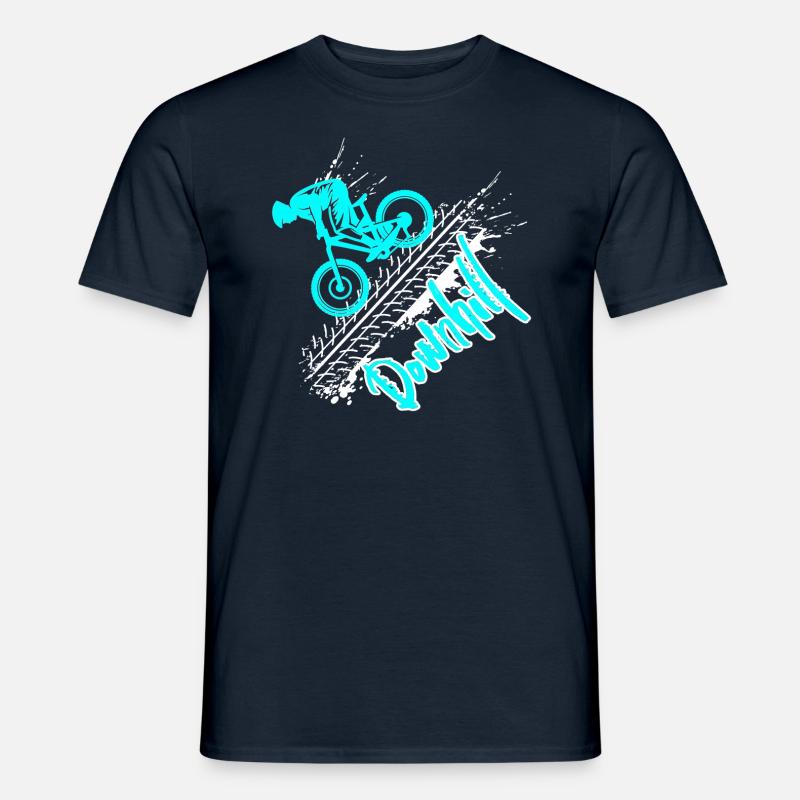 downhill - Männer T-Shirt - Navy