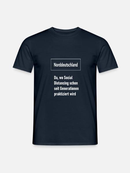 Norddeutschland - Männer T-Shirt - Navy