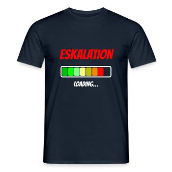 Escalade chargement barre de chargement escalade partie - T-shirt homme - marine - Devant - AI Model Male 178 light (178cm)