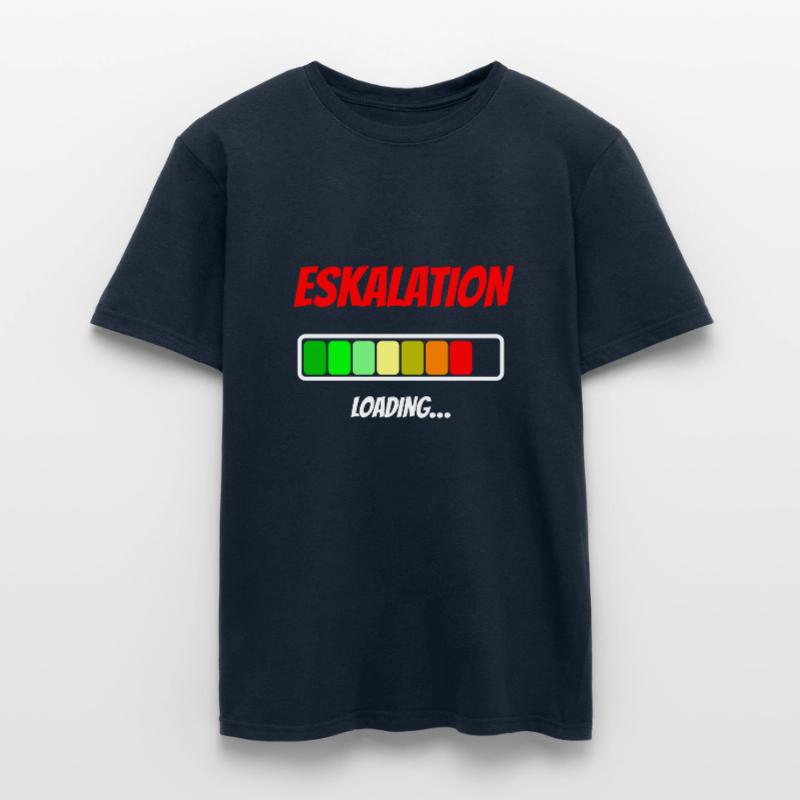 Escalation loading loading bar escalate party Men's T-Shirt