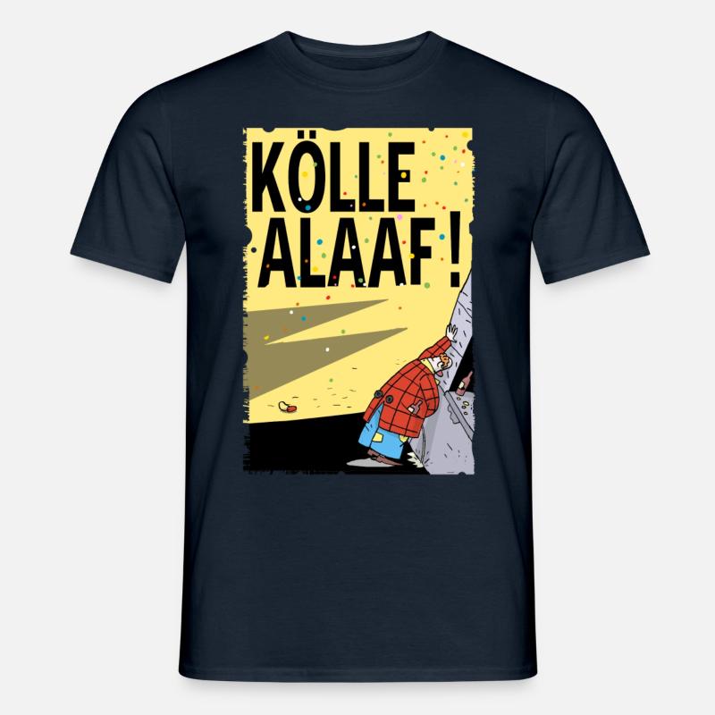 Kölner Karneval - Männer T-Shirt - Navy