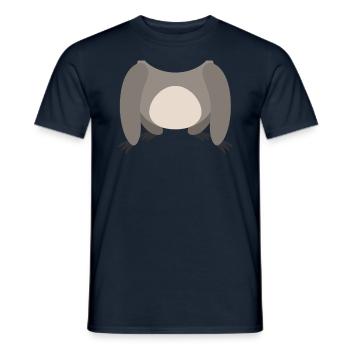 Funny Animal Sloth Costume For Halloween - Men's T-Shirt - navy - Front - AI Model Male 178 light (178cm)