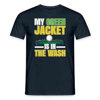 Funny Golf Club Golfer Golf Green Golfing - Men's T-Shirt - navy - Front - AI Model Male 178 light (178cm)