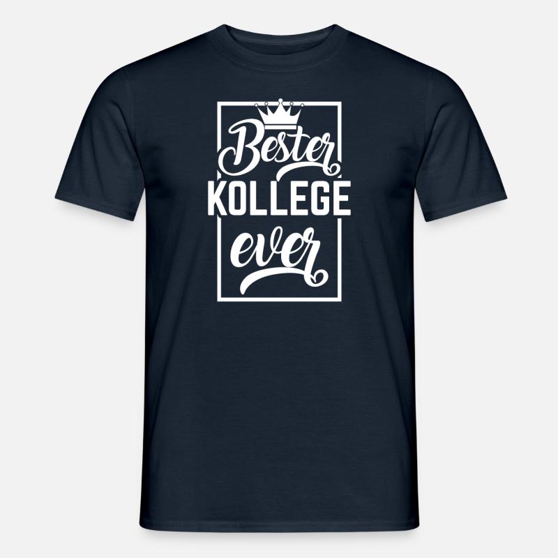 Bester Kollege Ever - Männer T-Shirt - Navy