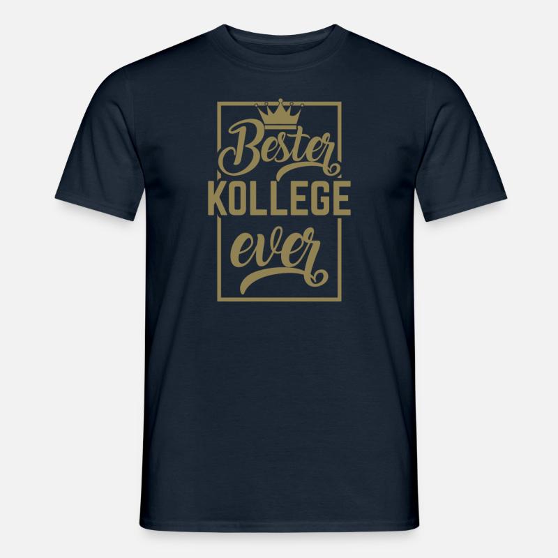 Bester Kollege Ever - Männer T-Shirt - Navy