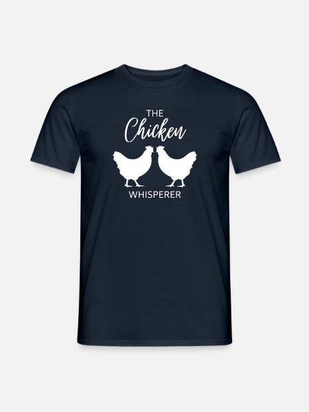 The Chicken Whisperer - Men's T-Shirt - navy