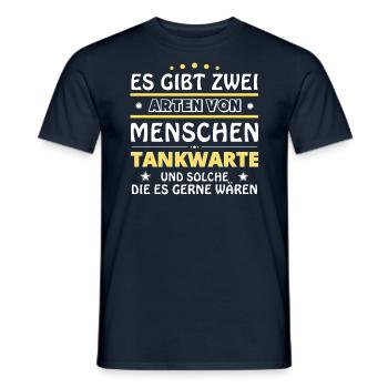 Cadeau de pompiste - deux types de... Concevoir - T-shirt homme - marine - Devant - AI Model Male 178 light (178cm)