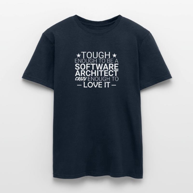 "Software Architect Crazy | Software Architecture" Men’s T-shirt