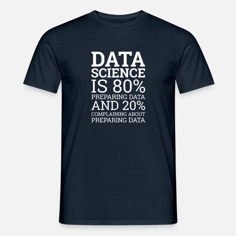 "Complaining Data Science | Data Science" - Men’s T-shirt - navy
