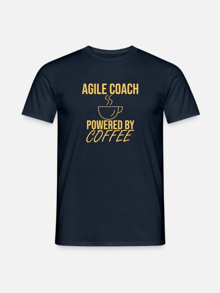 « Agile Coach Coffee | Agile » - T-shirt homme - marine