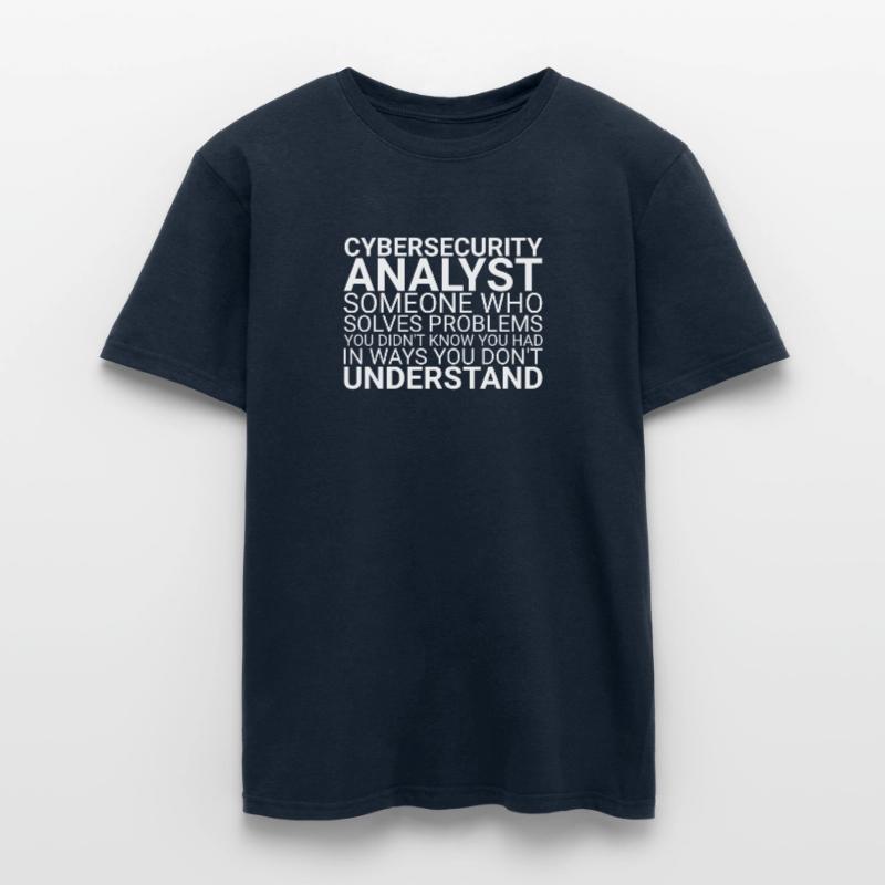 "Cybersecurity Analyst Problem | Cybersecurity" Men's T-Shirt
