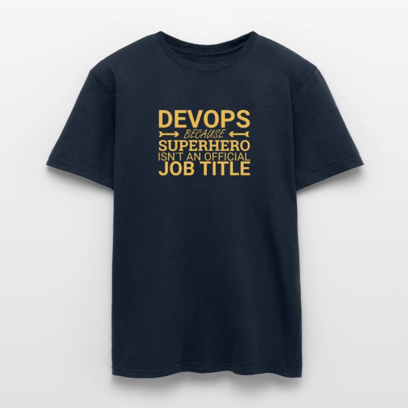 "DevOps Superhero | Software Development" Men's T-Shirt