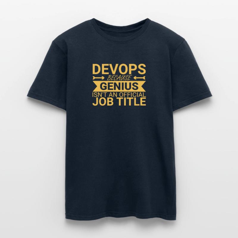 "DevOps Genius | Software Development" Men's T-Shirt