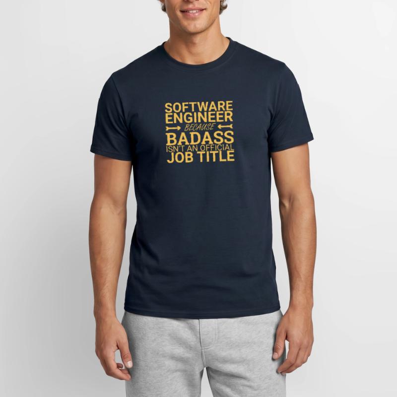 "Software Engineer Badass | Programming" Men's T-shirt