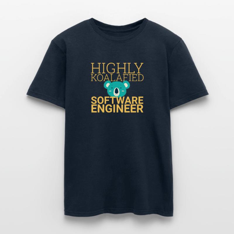 "Software Engineer Koalafied | Programming" Men's T-shirt