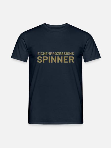 Lustiger Spruch Eichenprozessionsspinner witzig - Männer T-Shirt - Navy