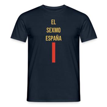 El Sexmo - T-shirt homme - marine - Devant - AI Model Male 178 light (178cm)