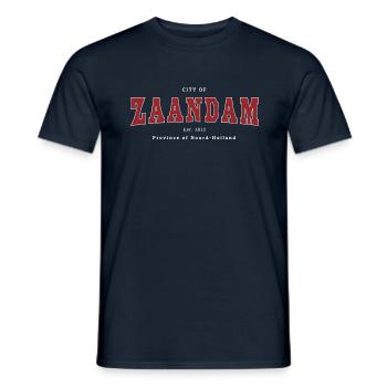 Zaandam - Men's T-Shirt - navy - Front - AI Model Male 178 light (178cm)