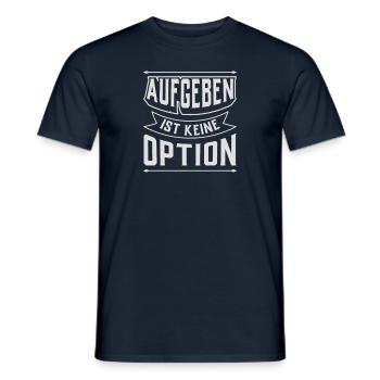 Mindset - discipline - perseverance - Men's T-Shirt - navy - Front - AI Model Male 178 light (178cm)