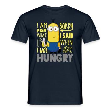Minions Kevin Hunger Banane - Männer T-Shirt - Navy - Vorne - AI Model Male 178 light (178cm)