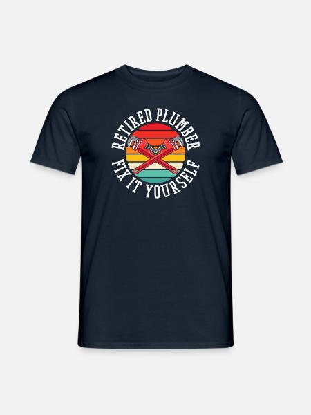 Rentner Rente - Männer T-Shirt - Navy