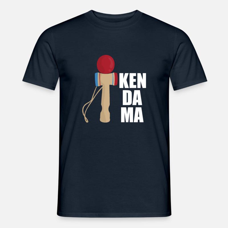 Kendama - Männer T-Shirt - Navy