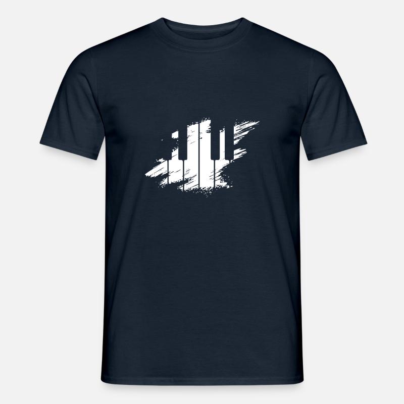 Verblasste Töne - Männer T-Shirt - Navy
